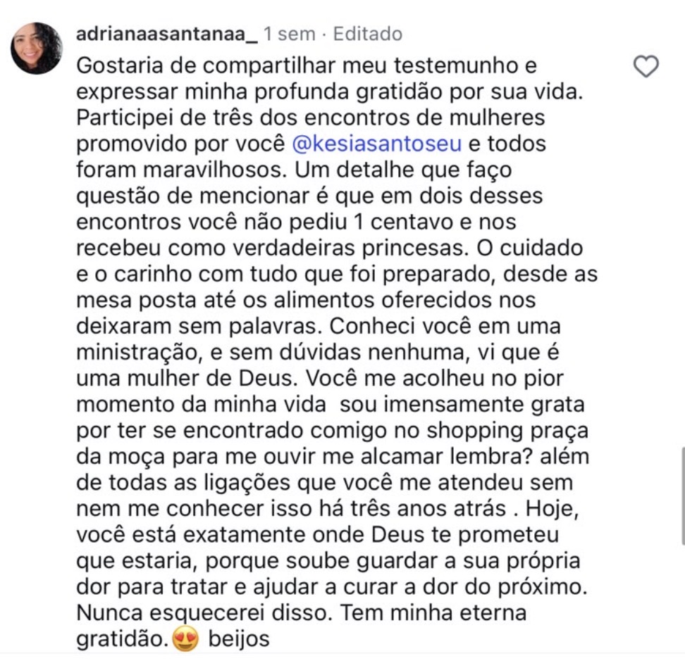 Depoimento de Adriana S.
